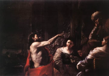 Šv. Jonas Krikštytojas prieš Erodą. Mattia Preti, apie 1665.