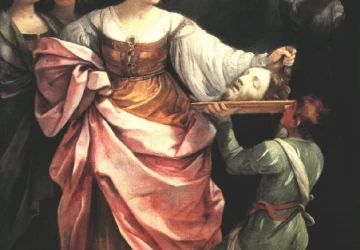 Salomė su šv. Jono Krikštytojo  galva. Guido Reni, 1639-40.