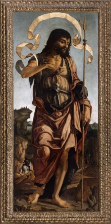 Šv. Jonas Krikštytojas. Cristoforo Scacco, 1490.