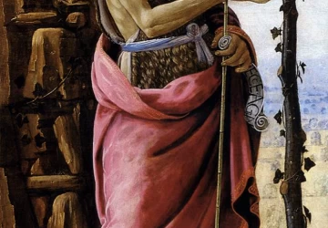 Šv. Jonas Krikštytojas. Jacopo del Sellaio, apie 1485.