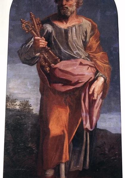 Šv. Petras, laikantis raktus nuo Rojaus. Pierre Puget, 1653-59.