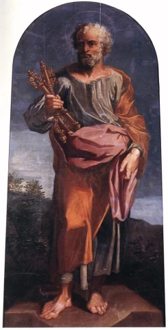 Šv. Petras, laikantis raktus nuo Rojaus. Pierre Puget, 1653-59.
