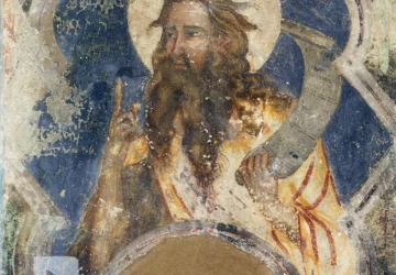 Šv. Jonas Krikštytojas. Nežinomas italų meistras, apie 1350.
