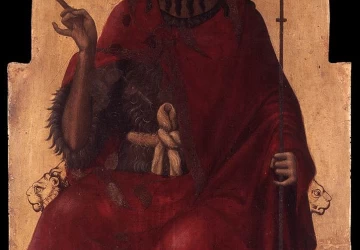 Šv. Jonas Krikštytojas. Lippo Memmi, apie 1325.