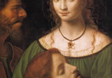 Salomė su šv. Jono Krikštytojo  galva. Bernardino Luini.