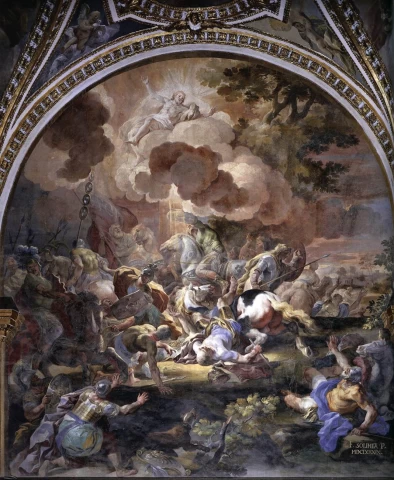 Šv. Pauliaus atsivertimas. Francesco Solimena, 1689-90.