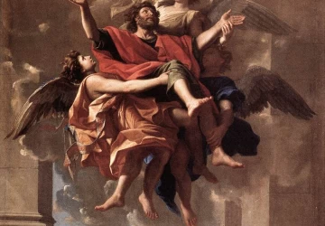Šv. Paulius ekstazėje. Nicolas Poussin, 1649-50.