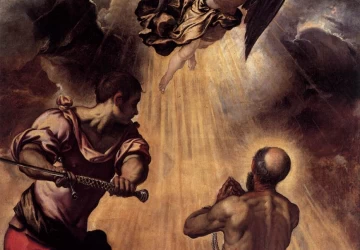 Šv. Pauliaus kankinystė. Tintoretto, apie 1556.
