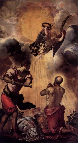 Šv. Pauliaus kankinystė. Tintoretto, apie 1556.