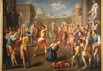Šv. Pauliaus kankinystė. Giovanni Antonio Molineri.