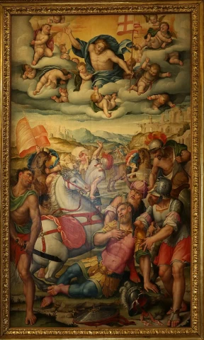 Šv. Pauliaus atsivertimas. Girolamo Lanino.