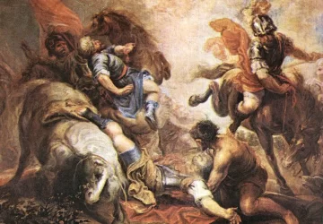 Šv. Pauliaus atsivertimas. Juan Antonio Frias Y Escalante.