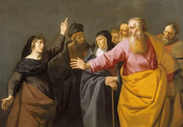 Šv. Paulius ir Filipų tarnaitė spėjėja. Lambert Jacobsz.