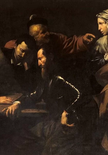 Šv. Petro išsižadėjimas. Jusepe de Ribera, 1615-16.