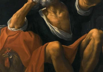 Atgailaujantis šv. Petras. Lodovico Carracci, apie 1613.