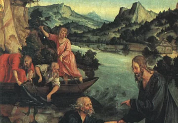 Šv. Petro pašaukimas. Hans Süss Von Kulmbach, 1514-16.