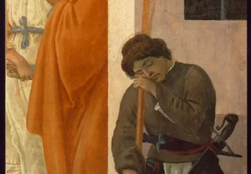 Šv. Petras išvaduojamas iš kalėjimo. Filippino Lippi, 1481-82.