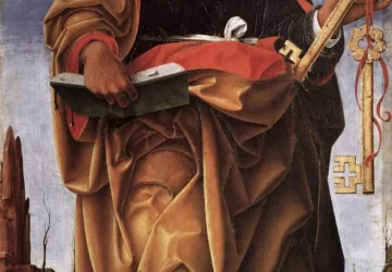 Šv. Petras. Francesco del Cossa, 1473.