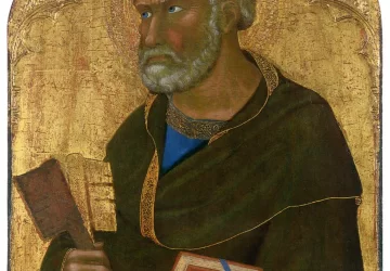 Šv. Petras. Of The Palazzo Venezia Madonna Master, apie 1350.