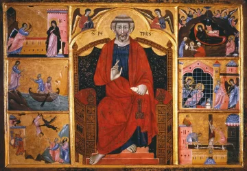 Šv. Petro dosalas. Guido di Graziano, 1280.