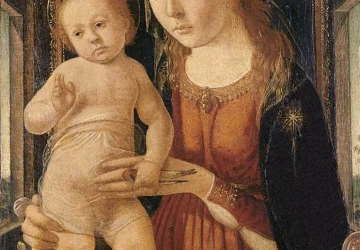 Madona ir kūdikėlis. Biagio D&apos;Antonio, 1490.