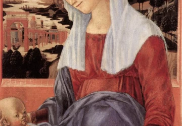 Madona ir kūdikėlis. Francesco di Giorgio Martini, apie 1472.