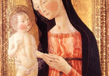 Madona su kūdikėliu. De' Landi Neroccio, 1470-75.