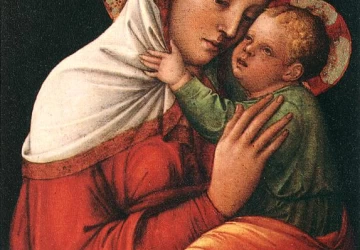Madona su kūdikėliu. Jacopo Bellini, apie 1465.