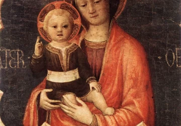Madona ir kūdikėlis. Jacopo Bellini, 1448.