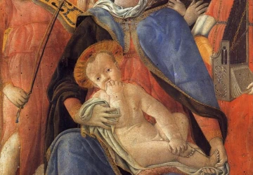 Nuolankumo madona. Domenico di Bartolo, 1433.