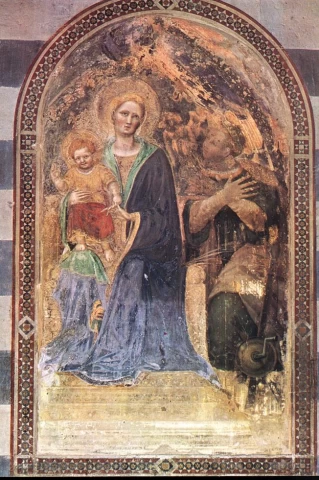 Madona su kūdikėliu. Gentile da Fabriano, 1425.