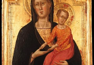 Madona ir kūdikėlis. Don Silvestro Dei Gherarducci, 1365-70.
