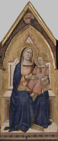 Mergelė ir kūdikėlis. Taddeo Gaddi, apie 1345.