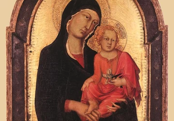 Madona ir kūdikėlis. Martini Simone, 1320-25.