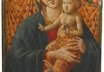 Madona ir kūdikėlis. Alesso di Benozzo.