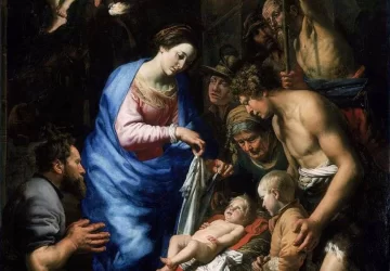 Piemenėlių pagarbinimas. Theodoor van Loon, 1620.