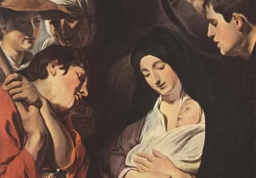 Piemenėlių pagarbinimas. Jacob Jordaens, apie 1617.