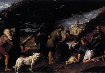 Piemenėlių pagarbinimas. Juan Ribalta, apie 1616.