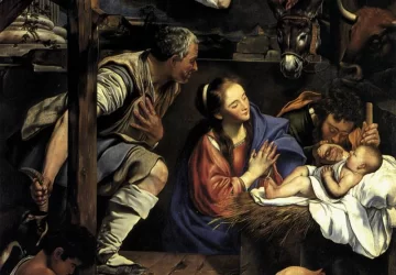 Piemenėlių pagarbinimas. Fray Juan Bautista Maino, 1612.