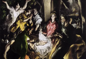 Piemenėlių pagarbinimas. El Greco, apie 1610.