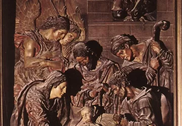 Piemenėlių pagarbinimas. Juan Martínez Montañés, 1609-13.