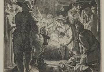 Piemenėlių pagarbinimas. Lucas Kilian, 1604.