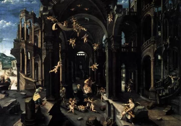 Piemenėlių pagarbinimas. Jean de Gourmont, apie 1525.