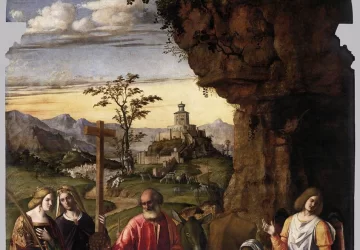 Piemenėlių pagarbinimas. Cima da Conegliano, 1509-10.