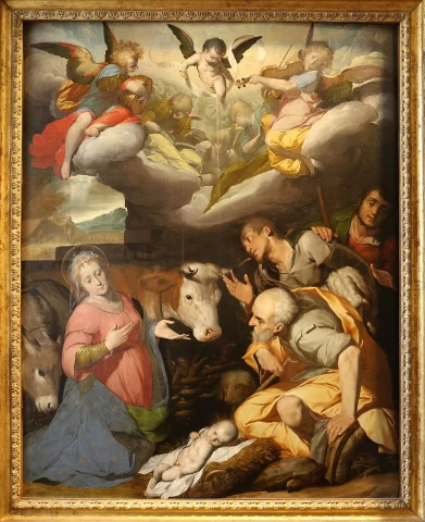 Piemenėlių pagarbinimas. Giovanni Battista Crespi.