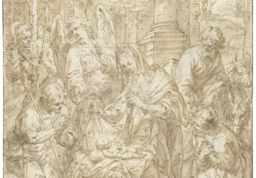 Piemenėlių pagarbinimas. Hendrik de Clerck.