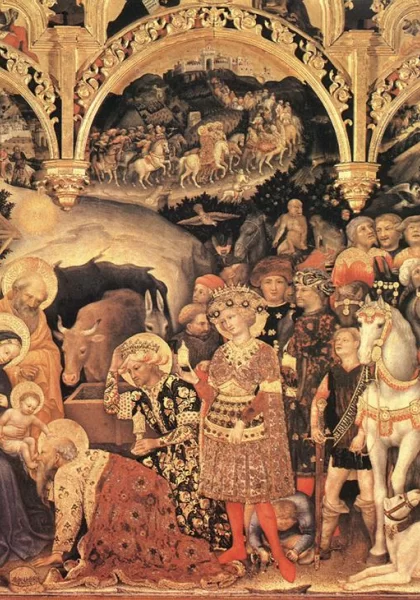 Išminčių pagarbinimas. Gentile da Fabriano, 1423. Išminčių pagarbinimas. Gentile da Fabriano, 1423.
