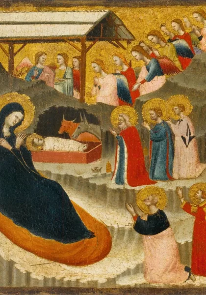 Išminčių pagarbinimas. Nežinomas italų meistras, apie 1330. Išminčių pagarbinimas. Nežinomas italų meistras, apie 1330.