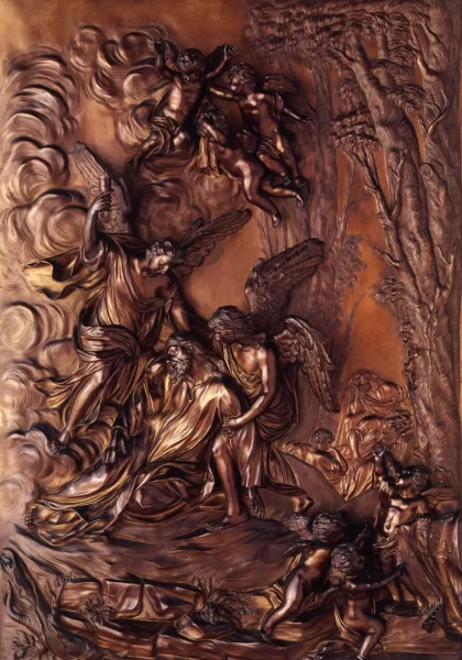 Kristus ant Alyvų Kalno. Benzi Massimiliano Soldani, apie 1722.