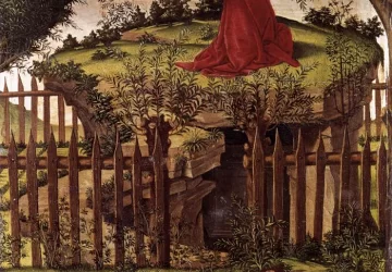 Agonija Alyvų Sode. Sandro Botticelli, apie 1500.